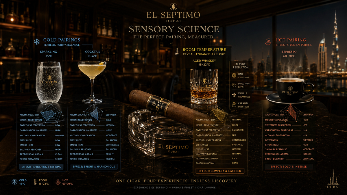 Why Temperature Changes Every Cigar Pairing