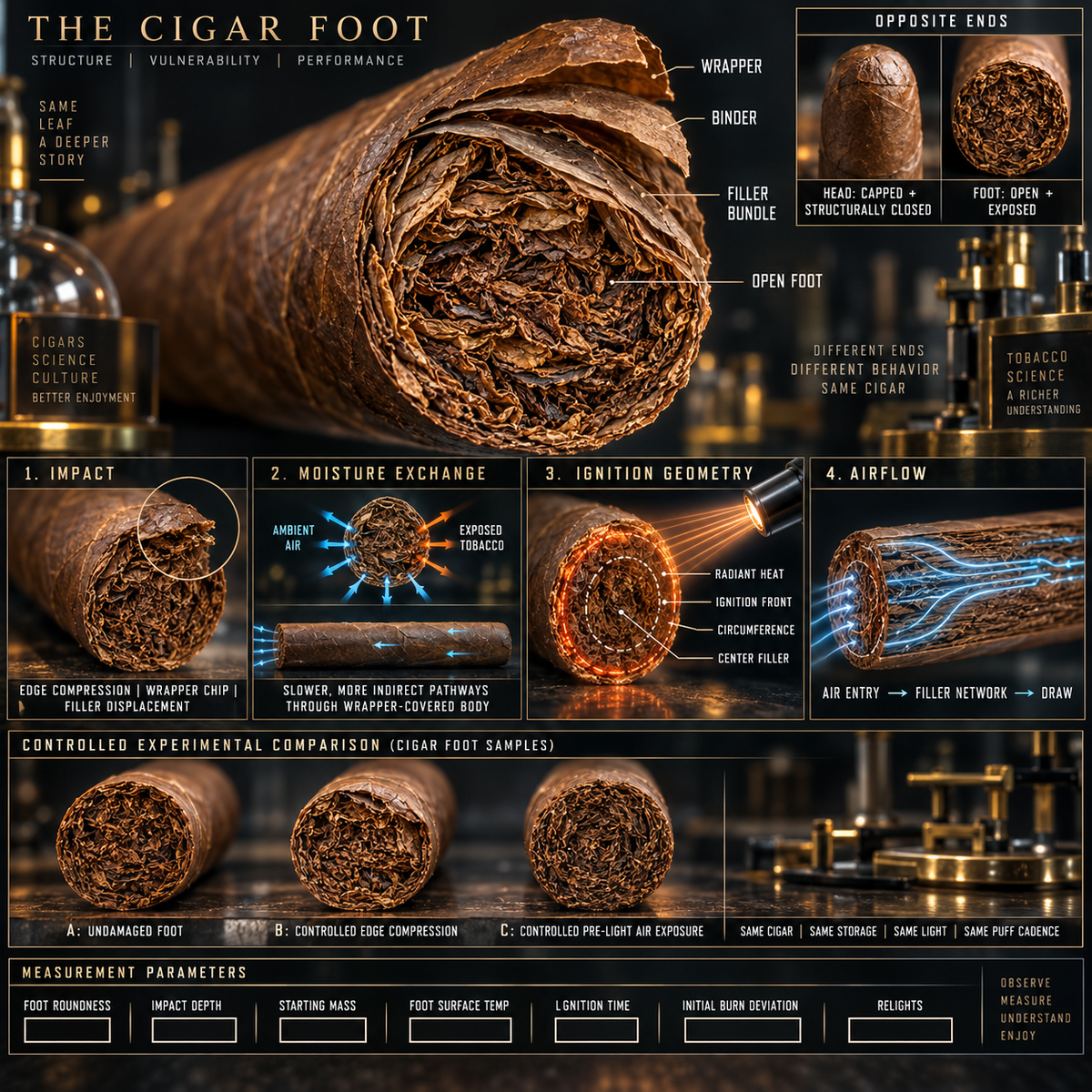 Why the Foot Is an Engineering Weak Point in a Cigar