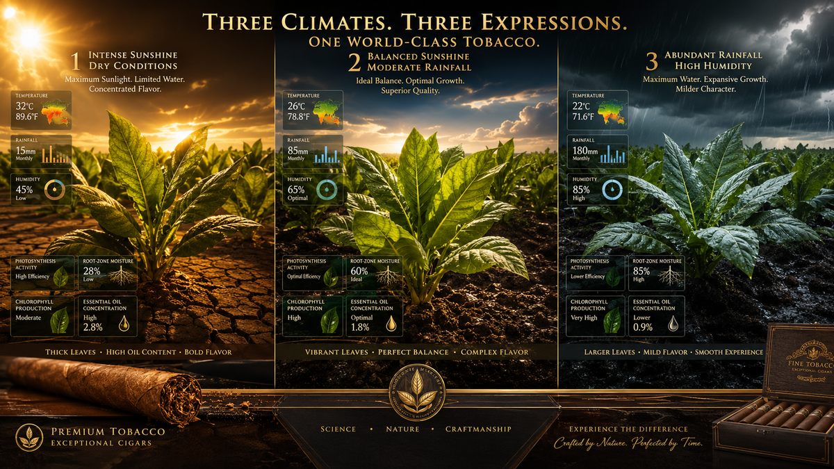 Too Hot, Too Wet, Too Dry: How Climate Shapes Every Premium Cigar
