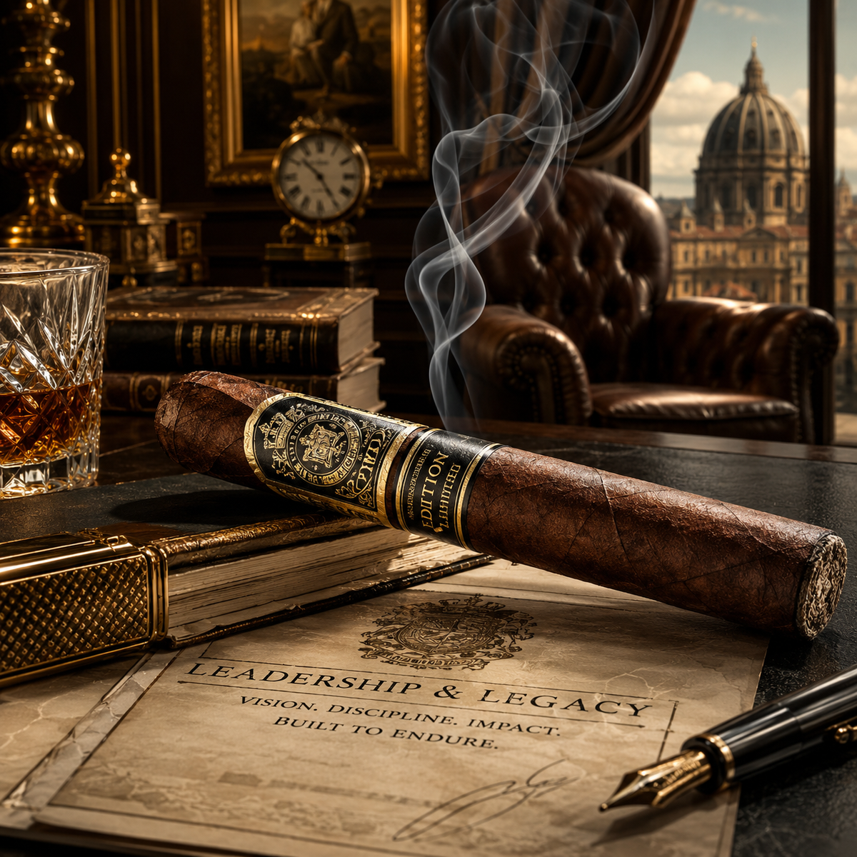 Luxury Cigars & Leadership | Why World Leaders Smoked Cigars