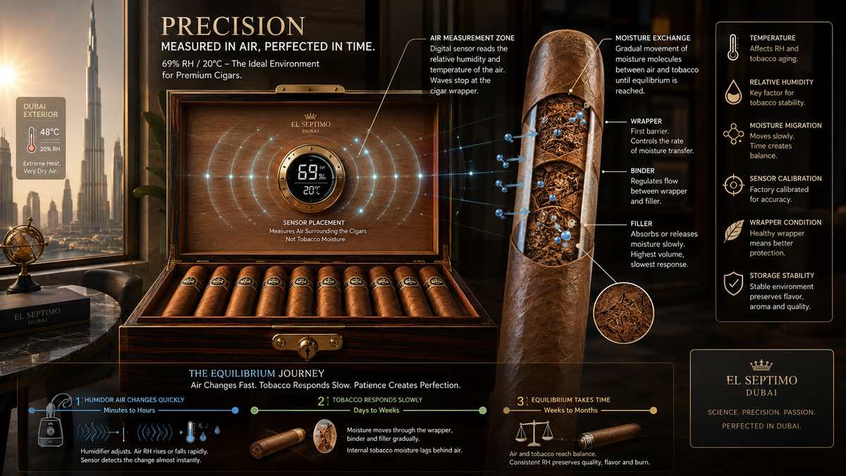 Your Hygrometer Is Measuring the Air, Not Your Cigar