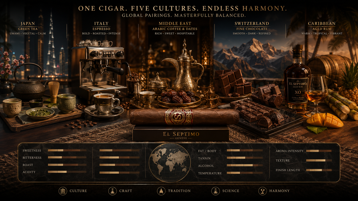 Around the World in One Cigar: Pairing by Culture