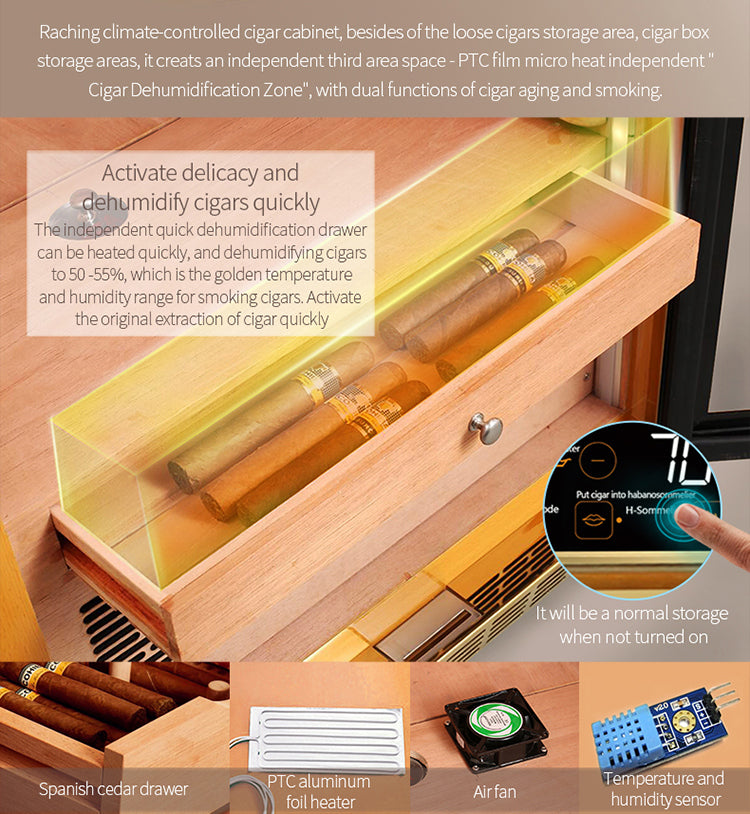 Raching - MON5800A Cigar Humidor