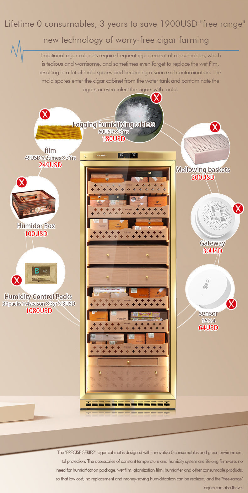 Raching - MON5800A Cigar Humidor