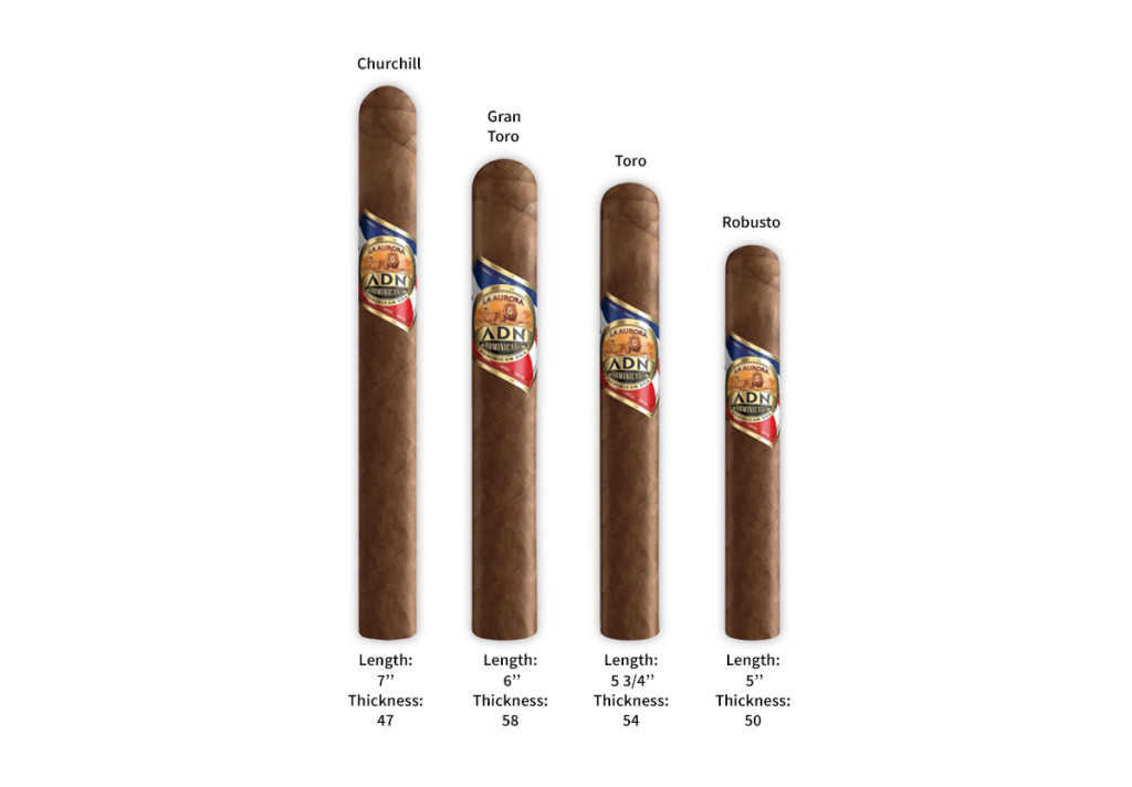 La Aurora - ADN Dominicano –  5¾ x 54 Toro