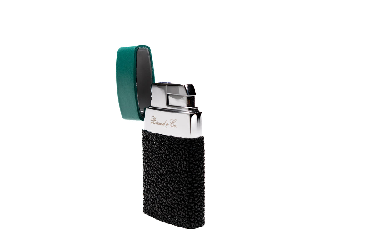 Brizard and Co -  Cigar Set - Abalone and Stingray Leather Collection (Limited Edition) with Cigar Inc. Logo