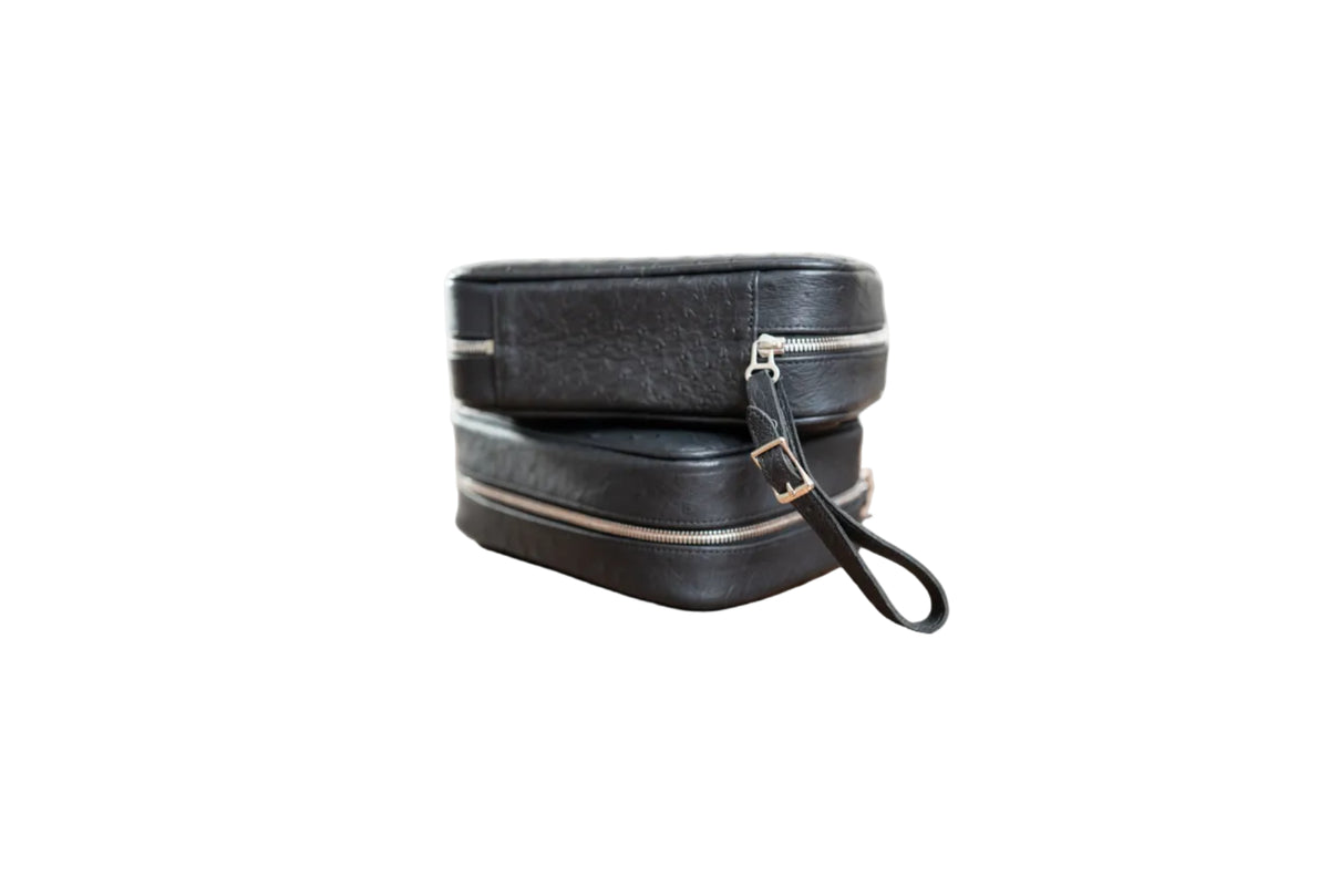 Brizard and Co. - Havana Traveler - Black Ostrich Collection (Variable Types and Prices)