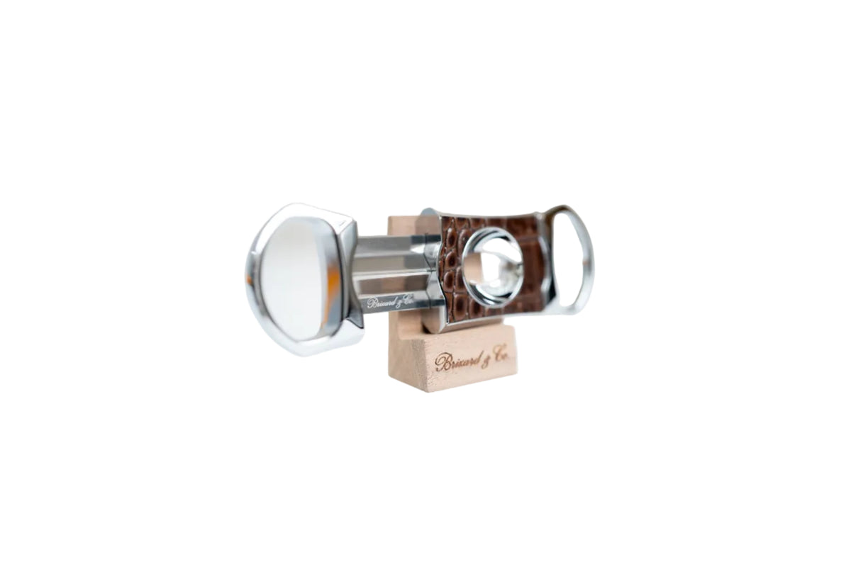 Brizard and Co - The "V" Cutter - Croco Tobacco