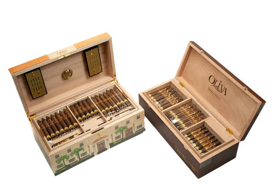 Elie Bleu × Oliva TABOLISA 123 (Limited Edition) Humidor & Cigars