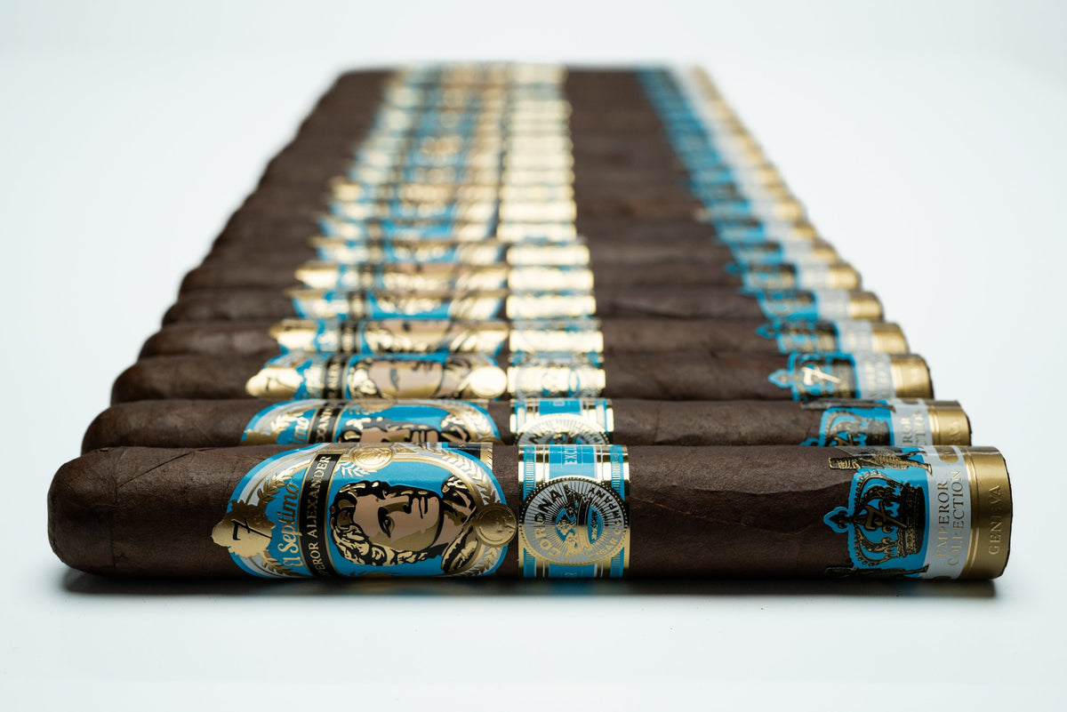 El Septimo x Corona Cigar - Alexander - 6“ x 54 Maduro Toro