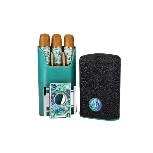 Brizard & Co Cigar Case (Showband 3 Gordo) – Abalone Collection
