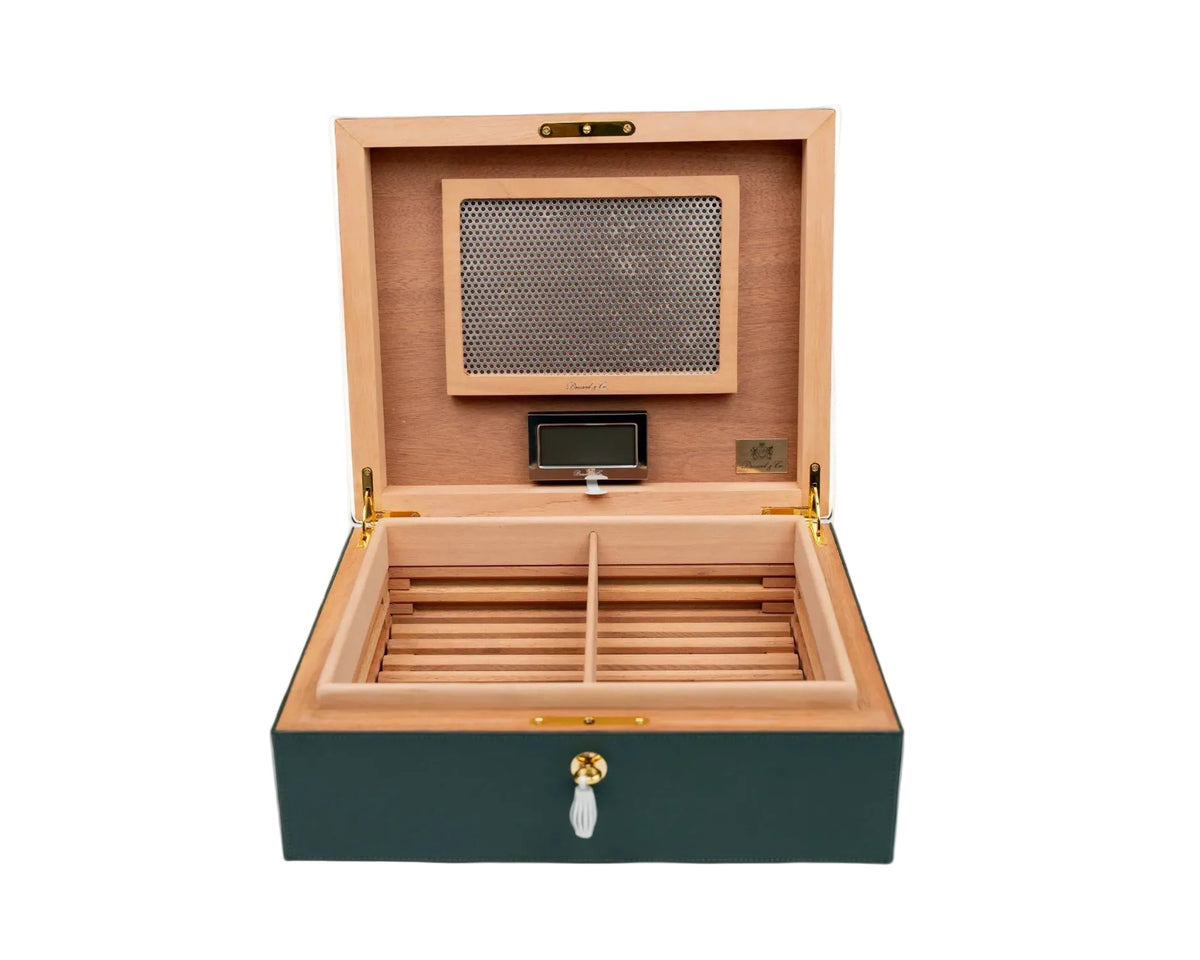 Brizard & Co – “Airflow” Cigar Humidor (30/40)  – Golf Heritage Collection