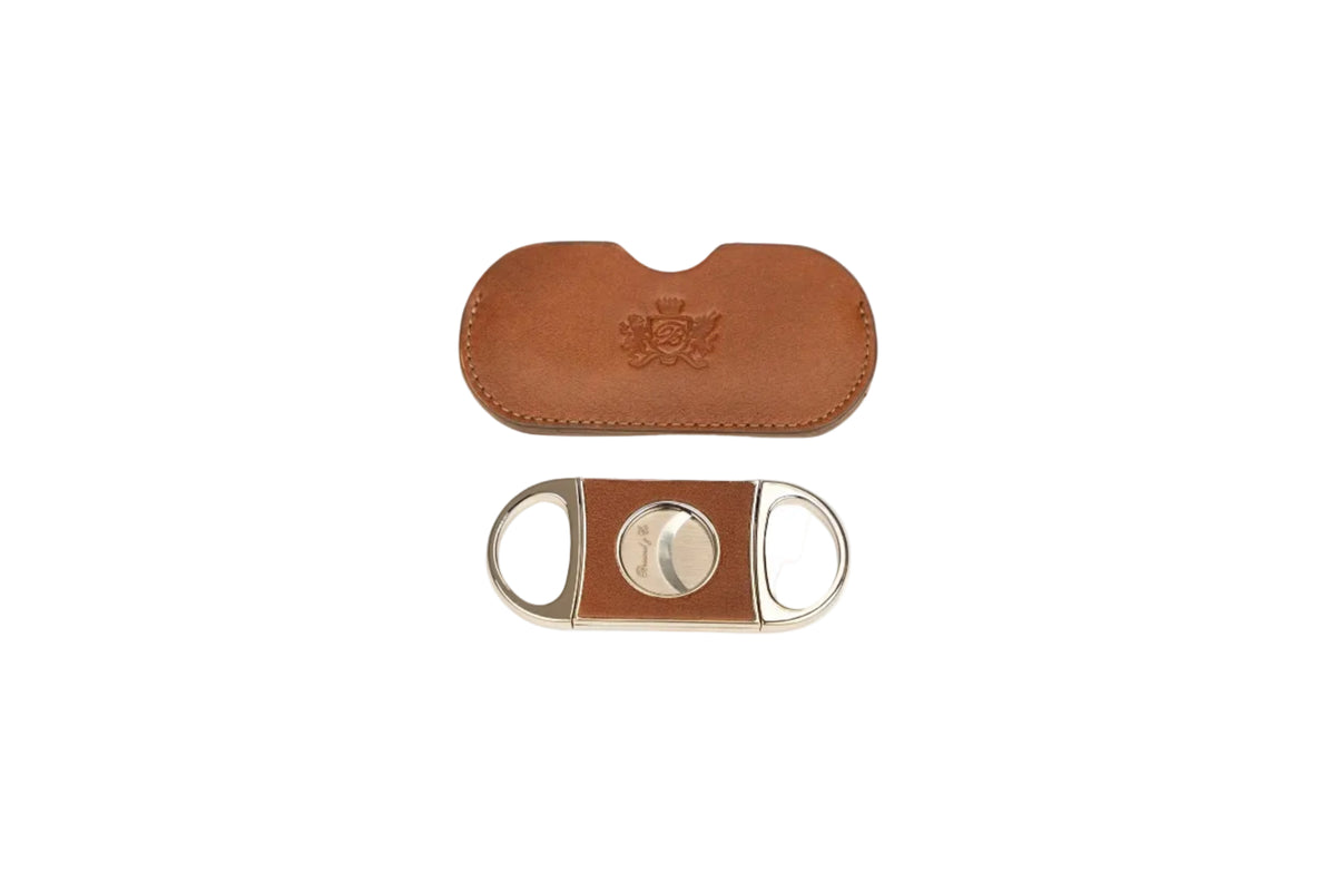 Brizard & Co – Double Guillotine Series II Cutter - Whisky Calf Leather & White