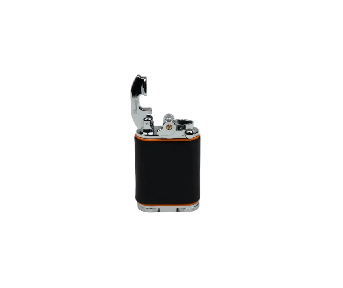Brizard & Co – Gatsby Table Lighter – Racing Black & Orange Collection