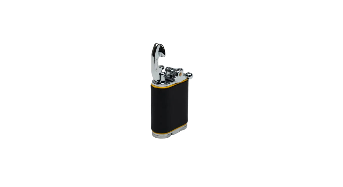 Brizard & Co – Gatsby Table Lighter – Racing Black & Yellow