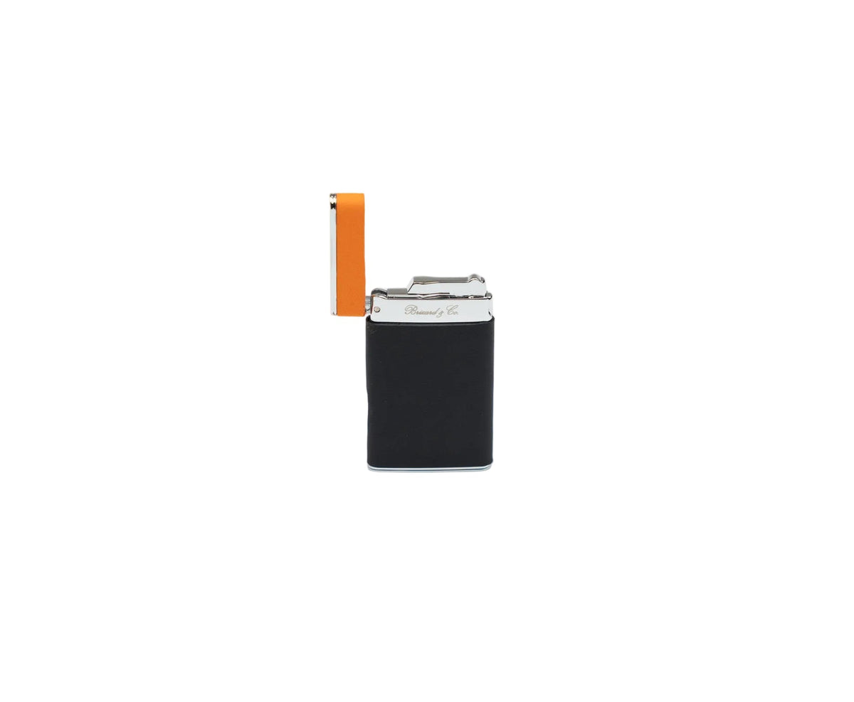 Brizard & Co – “Sottile” Lighter – Racing Black & Orange Collection