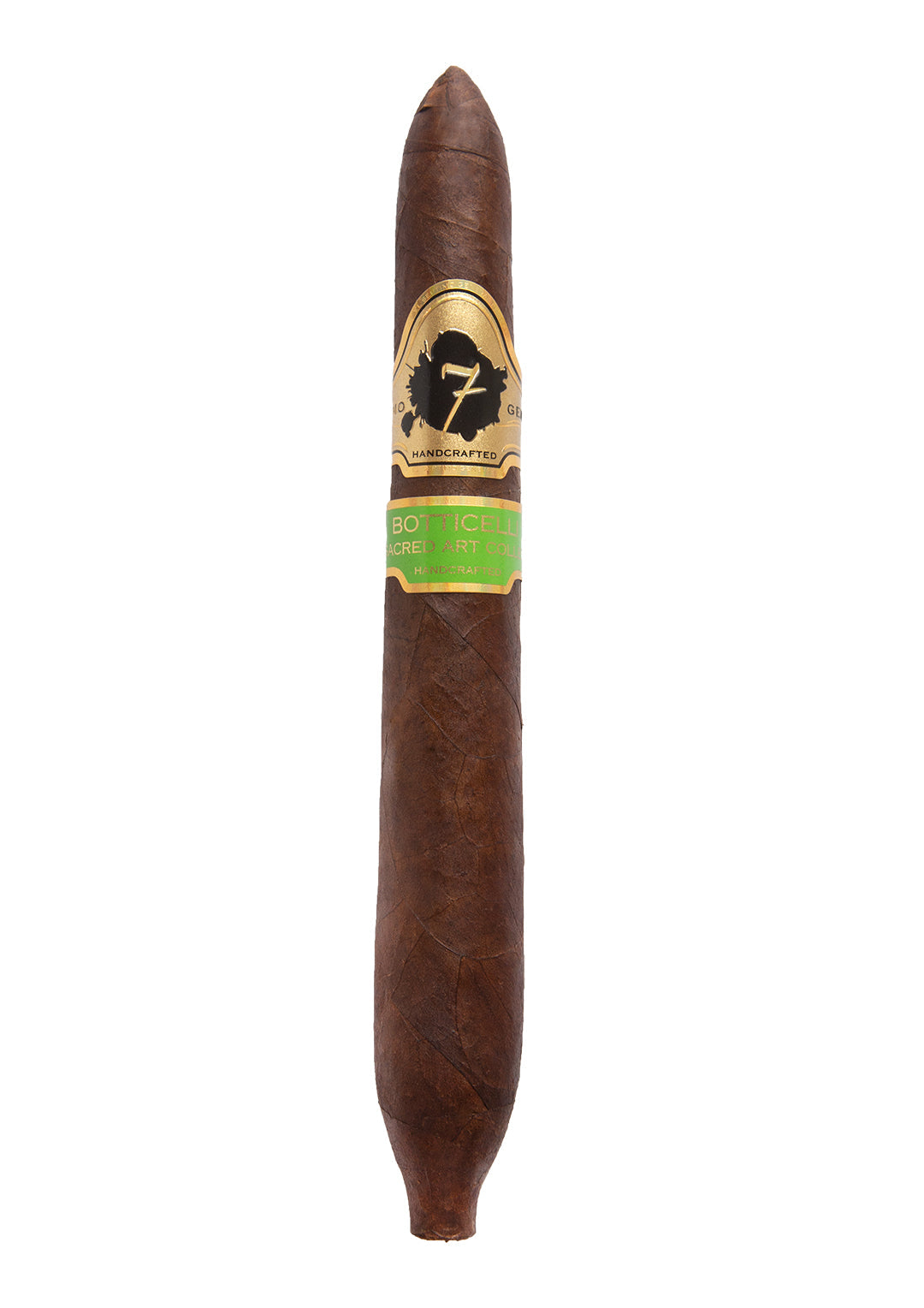 El Septimo Botticelli Single Cigar with a green and gold label