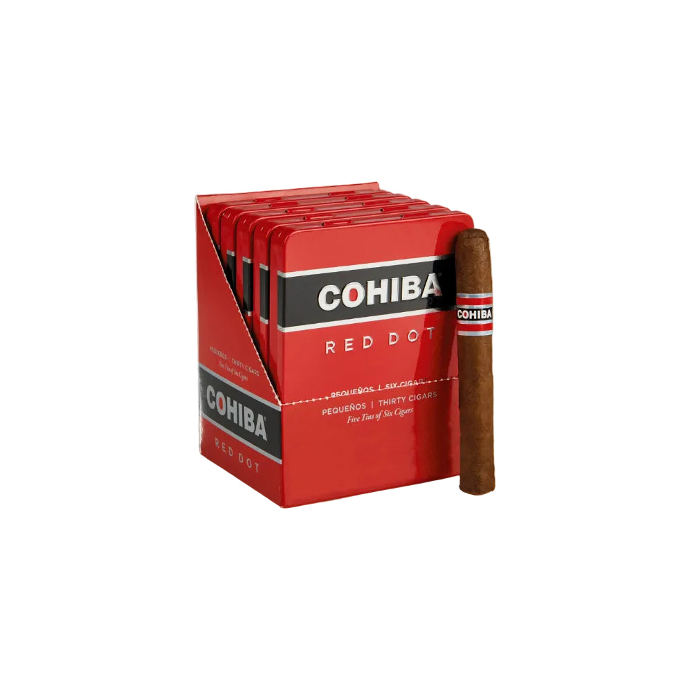 Cohiba - Red Dot - 3 7/8" x 24 Maduro Cigarillo