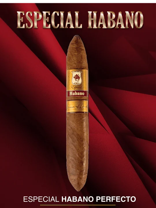 Lucky Cigar - Especial Habano Box Press - 6" x 52 Perfecto