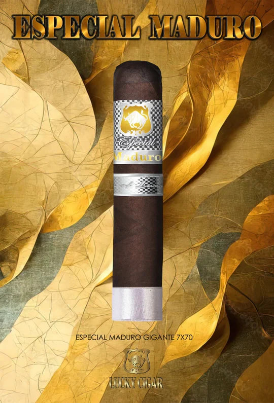 Lucky Cigar - Especial Maduro Box Press - 7" x 70 Gigante