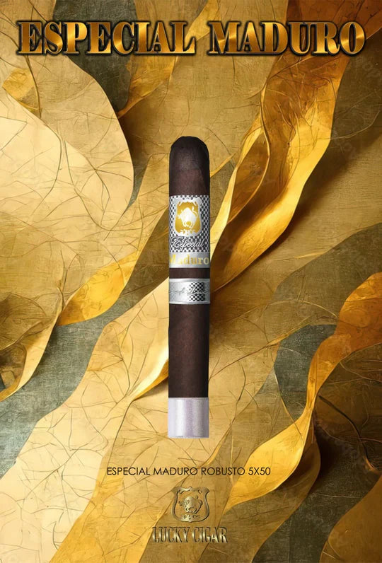 Lucky Cigar - Especial Maduro Box Press - 5" x 50 Robusto