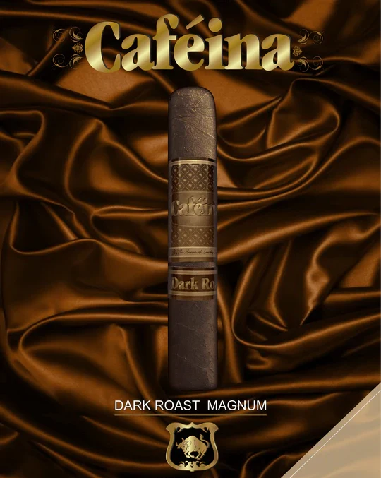 Lucky Cigar - INFUSED CIGARS: Caféina Dark Roast - 5" x 58 Magnum