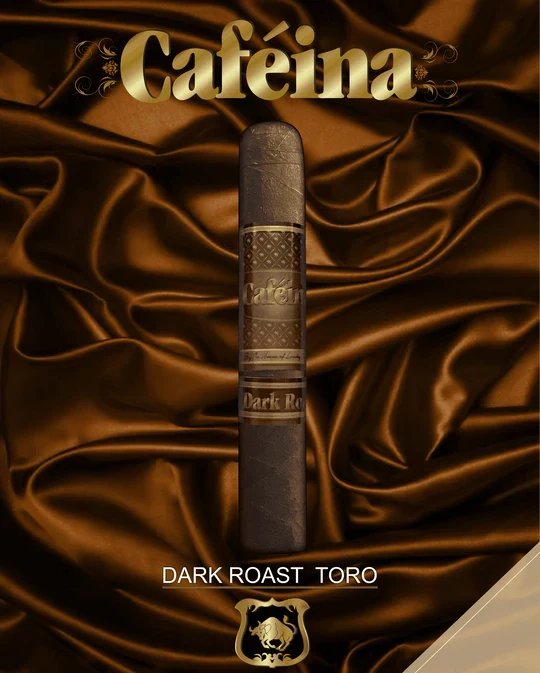 Lucky Cigar - INFUSED CIGARS: Caféina Dark Roast - 6" x 52 Toro