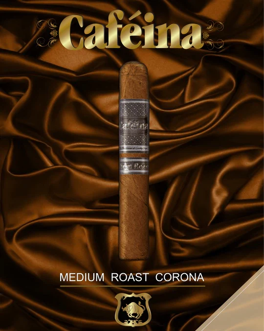 Lucky Cigar - INFUSED CIGARS: Caféina Medium Roast - 5.5" x 50 Corona