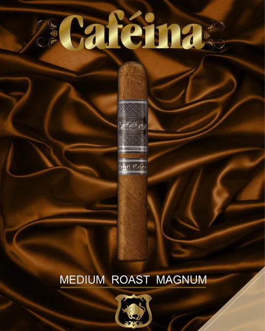Lucky Cigar - INFUSED CIGARS: Caféina Medium Roast - 5" x 58 Magnum