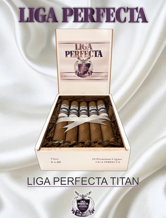 Lucky Cigar - Liga Perfecta - 6" x 60 Maduro Titan