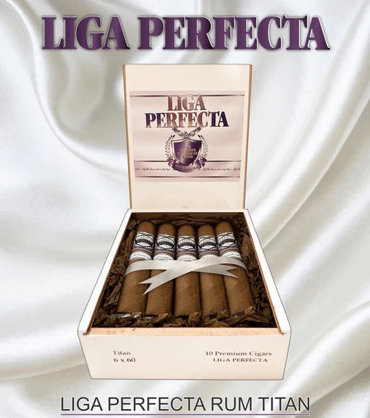 Lucky Cigar - Liga Perfecta - 6" x 60 Habano Titan