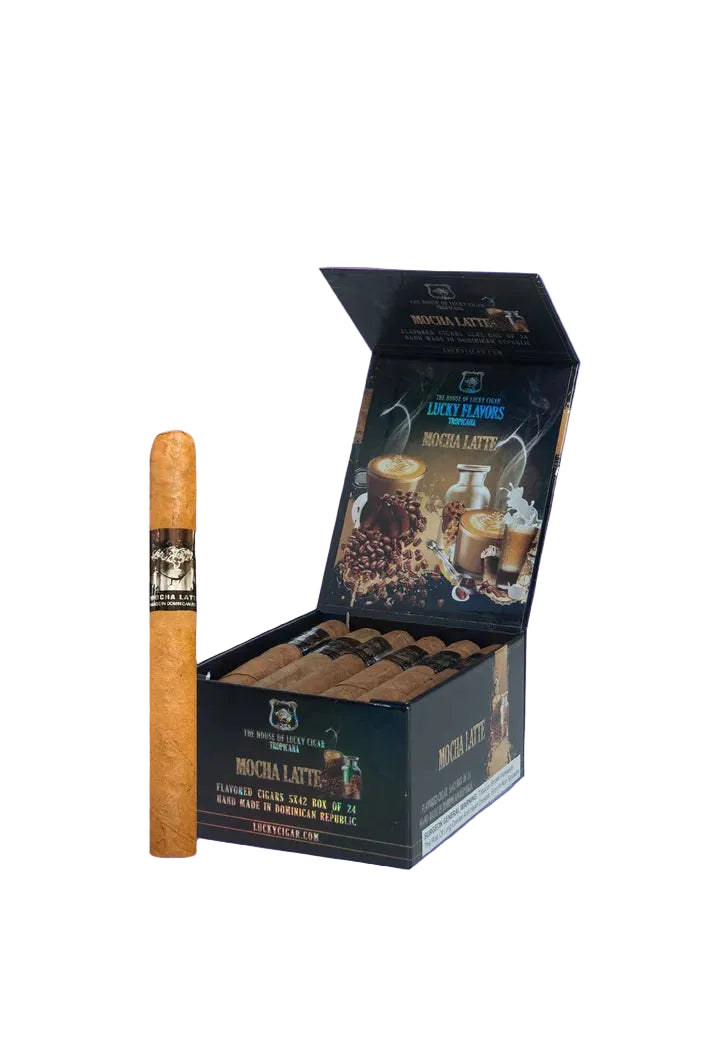 Lucky Cigar - Mocha Latte - 5" x 42 Corona