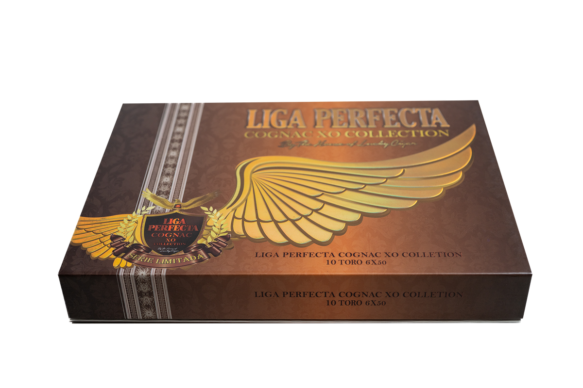 Lucky Cigar - Liga Perfecta Xo Cognac - 6" x 50 Toro in Glass Tubes