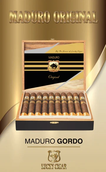 Lucky Cigar - Maduro Original - 6" x 60 Gordo