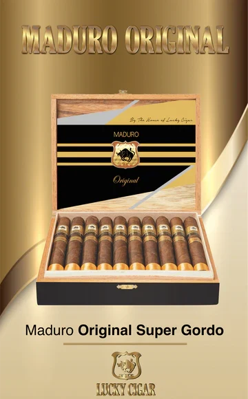 Lucky Cigar - Maduro Original - 6" x 64 Super Gordo