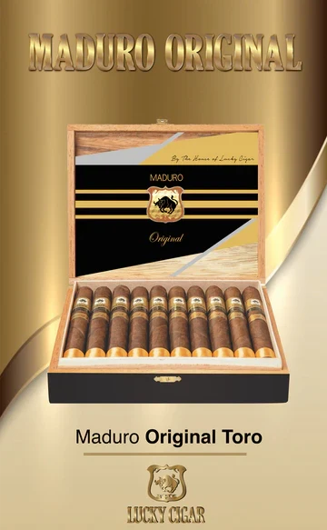 Lucky Cigar - Maduro Original - 6" x 50 Toro