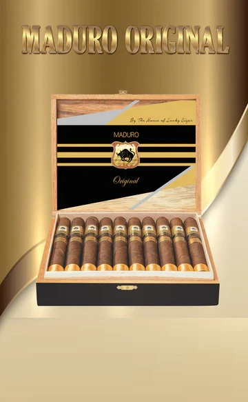 Lucky Cigar - Maduro Original - 7" x 50 Churchill