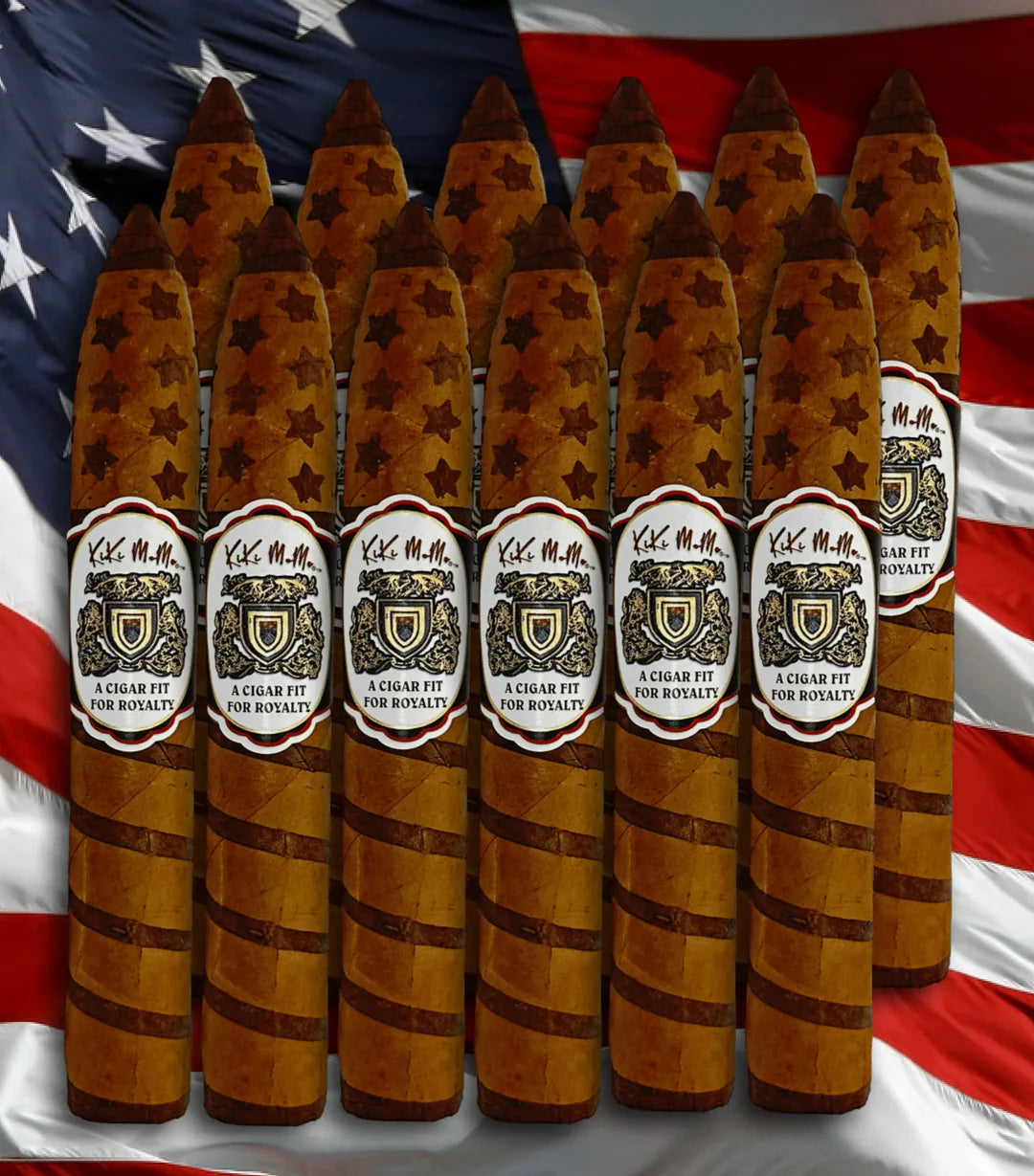 Kiki Momo - Patriot Cigar - 6 1/8 x 52 Torpedo