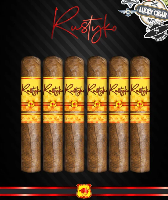 Lucky Cigar - Rustyko - 5" x 54 Robusto