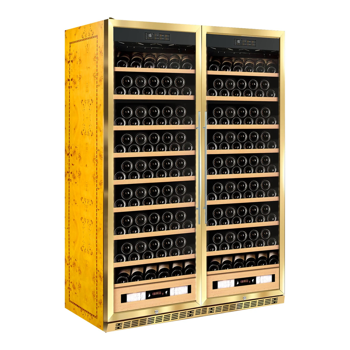 Raching - SD-800 Dual-Zone Smart Cigar Humidor & Wine Cabinet