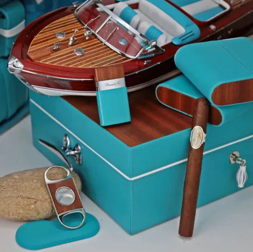 Brizard and Co – Double Guillotine Series II Cutter – Positano Collection (With Pouch)