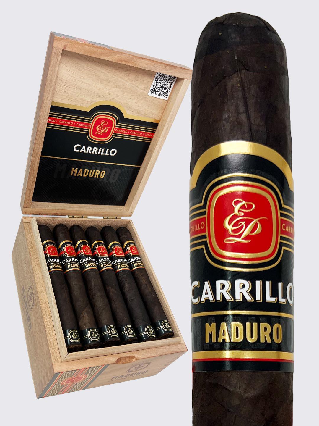 E.P. Carrillo Maduro Toro cigars