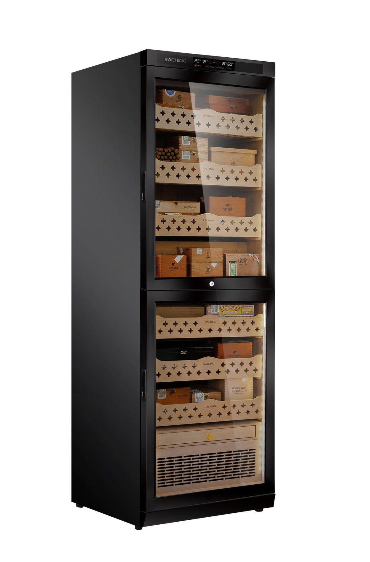 Raching - MON3800B Dual Space Cigar Humidor