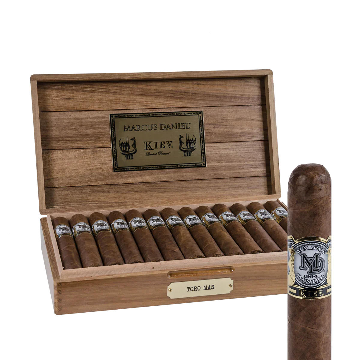 box of marcus daniel kiev limited reserve toro cigars